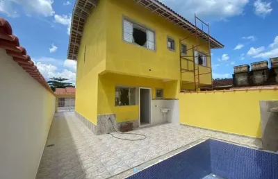 Sobrado com 2 dormitórios à venda, 90 m² por r$ 378.900,00 - campos elíseos - itanhaém/sp