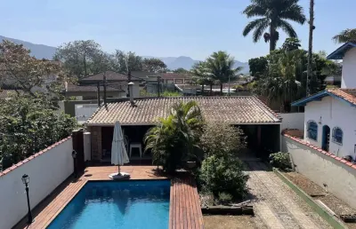 Casa com 3 quartos à venda no parque vivamar, ubatuba  por r$ 1.485.000
