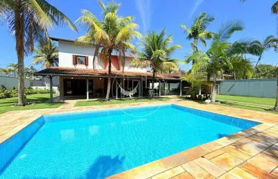 Casa com 4 quartos à venda em itaguá, ubatuba  por r$ 3.500.000