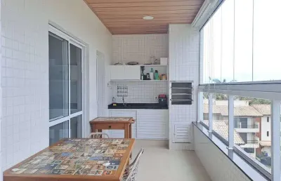 Apartamento com 3 quartos à venda em toninhas, ubatuba  por r$ 1.050.000