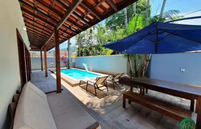 Casa com 5 quartos à venda em tenório, ubatuba  por r$ 2.200.000