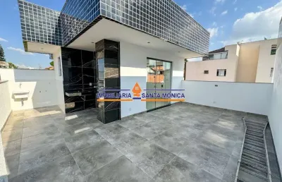 Cobertura com 3 quartos à venda em copacabana, belo horizonte  por r$ 670.000
