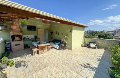 Cobertura com 3 quartos à venda na santa mônica, belo horizonte  por r$ 560.000