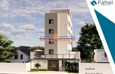Apartamento com 2 quartos à venda na santa mônica, belo horizonte  por r$ 329.000
