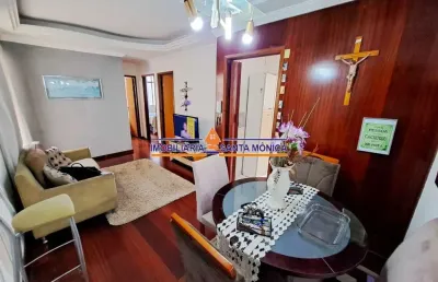 Apartamento com 3 quartos à venda na santa mônica, belo horizonte  por r$ 300.000