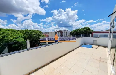 Cobertura com 3 quartos à venda na santa mônica, belo horizonte  por r$ 420.000