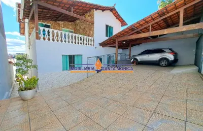 Casa com 5 quartos à venda na santa mônica, belo horizonte  por r$ 880.000