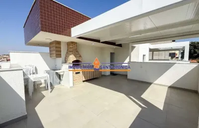 Cobertura com 2 quartos à venda na santa mônica, belo horizonte  por r$ 495.000