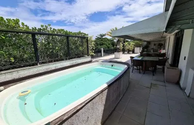 Cobertura para venda na clóvis salgado, recreio. 4 quartos com 280m, 3 vagas