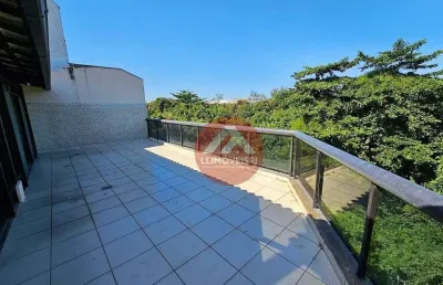 Cobertura a venda no recreio com 3 quartos, mais dependência. 162m, 2 vagas.