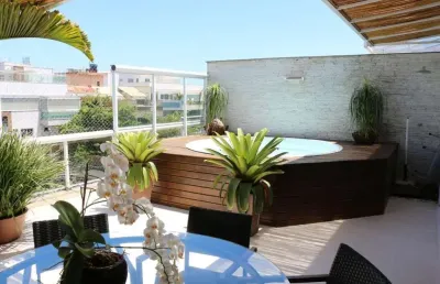 Cobertura para venda na general de carvalho, recreio 3 suítes com 310m, 2 vagas