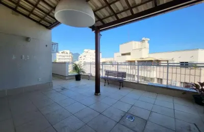 Via alto, cobertura com 117, 3 quartos com 2 suítes. 1 vaga. taquara. lazer.