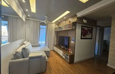 Mix residencial, cobertura a venda com 122m, 3 quartos com móveis e sol da manhã