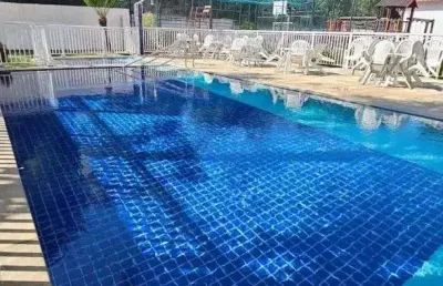 Village vip a venda, 2 quartos varanda e com 1 vaga. lazer completo.