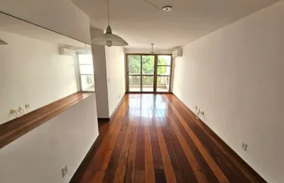 Apartamento no recreio com 3 quartos, 82m 2 vagas e móveis. varandão.