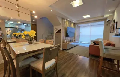 Barra mais, cobertura com 143m, 2 quartos com 2 vagas. entrar e morar.