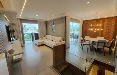 Barra village house.cobertura a venda com 175m, 4 quartos sendo 2 suítes. lazer.