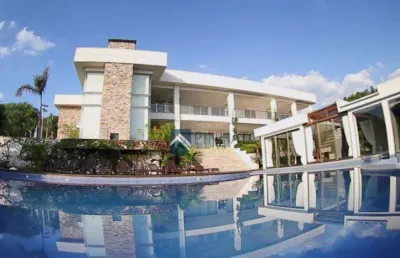 Casa com 8 dormitórios à venda, 1300 m² por r$ 9.900.000,00 - condomínio morada do sol - vinhedo/sp