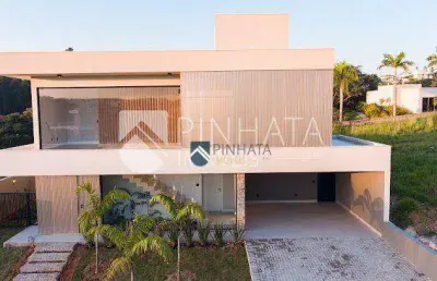 Casa com 3 dormitórios à venda, 289 m² por r$ 2.800.000,00 - condomínio residencial arboretum - vinhedo/sp