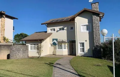 Casa com 4 dormitórios para alugar, 1080 m² por r$ 14.760,00/mês - condomínio estância marambaia - vinhedo/sp