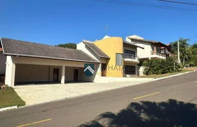 Casa com 4 dormitórios à venda, 680 m² por r$ 3.500.000,00 - portal do quiririm  - valinhos/sp
