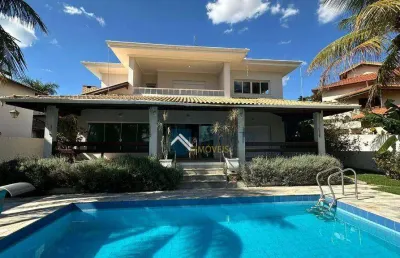 Casa com 3 dormitórios à venda, 506 m² por r$ 2.100.000,00 - condomínio moinho do vento - valinhos/sp
