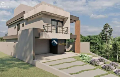 Casa com 3 dormitórios à venda - condomínio reserva dos vinhedos - louveira/sp