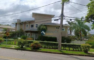 Casa com 4 dormitórios à venda, 550 m² por r$ 3.400.000,00 - condomínio estância marambaia - vinhedo/sp