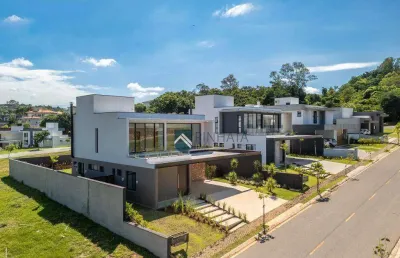 Sobrado com 3 quartos/3 suítes, piscina e gourmet no condomínio arboretum – vinhedo/sp