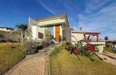 Vista deslumbrante! casa alto padrão com 3 quartos- 3 suites - piscina e gourmet no fazenda serra azul ii – itupeva/sp