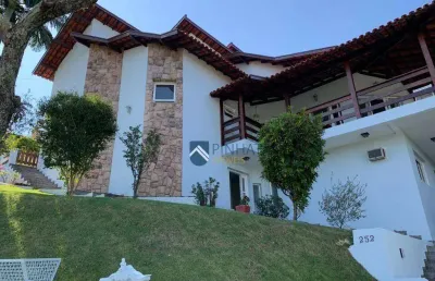Casa com 4 quartos sendo 2 suites, 416 m² -  condomínio estância marambaia - vinhedo/sp