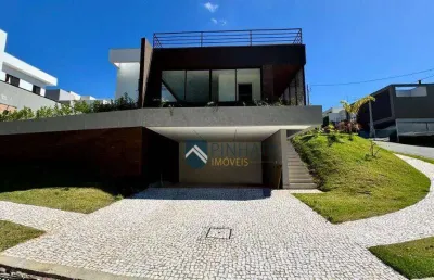 Sobrado novo com 3 quartos sendo suítes e piscina perto do porto seguro - valinhos /sp