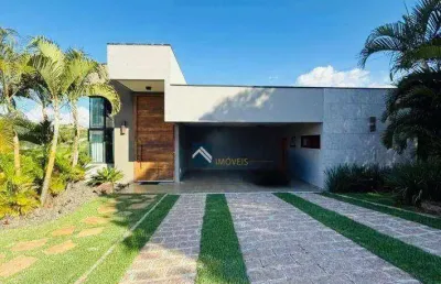 Casa térrea com 4 suítes à venda no condomínio campo de toscana - vinhedo/sp | localização privilegiada!