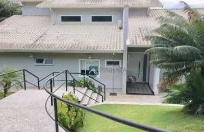 Casa com 4 dormitórios à venda, 753 m² por r$ 3.500.000,00 - condomínio estância marambaia - vinhedo/sp