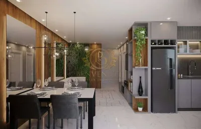 62m² 2 quartos 1 suíte 1 vaga próximo a praia de perequê em porto belo - sc