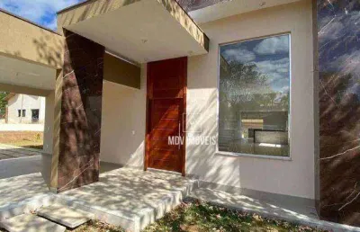 Casa 4 quartos com piscina em lote de 1.000m² à venda no condomínio vale do luar!