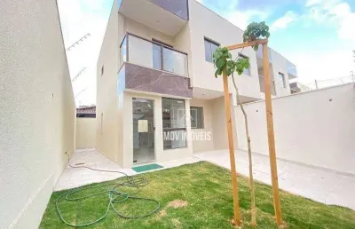 Casa com 3 dormitórios à venda, 86 m² por r$ 666.400,00 - jardim atlântico - belo horizonte/mg