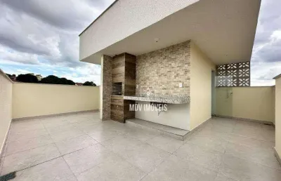 Cobertura à venda, 90 m² por r$ 440.000,00 - santa amélia - belo horizonte/mg