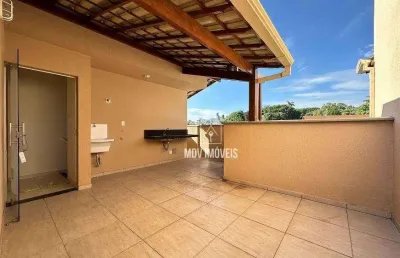 Cobertura com 3 dormitórios à venda, 120 m² por r$ 500.000,00 - candelária - belo horizonte/mg