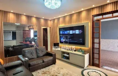 Casa com 3 dormitórios à venda, 143 m² por r$ 800.000,00 - monte carlo - santa luzia/mg
