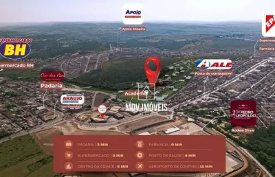 Lotes a partir de 360 m² residenciais e comerciais financiados em pedro leopoldo!