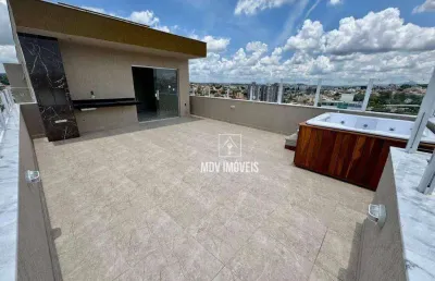 Cobertura 3 quartos c/ 1 suíte e 2 vagas cobertas, metragem do imóvel  156m², bairro santa branca / pampulha – belo horizonte