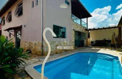 Casa com 4 dormitórios à venda, 322 m² por r$ 1.300.000,00 - santa amélia - belo horizonte/mg