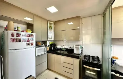 Apartamento com 2 dormitórios à venda, 56 m² por r$ 317.000 - santa mônica - belo horizonte/mg