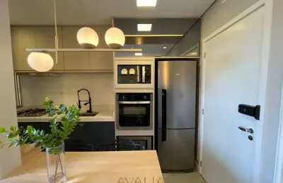 Apartamento de 2 dormitórios com marcenaria sofisticada no villa helvétia, indaiatuba/sp
