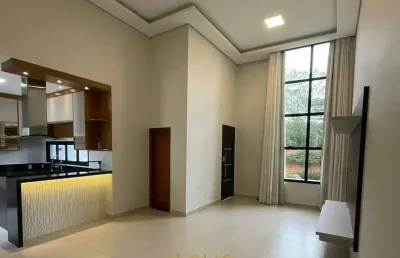 Casa com 3 suítes e 4 vagas no condomínio viena, indaiatuba/sp