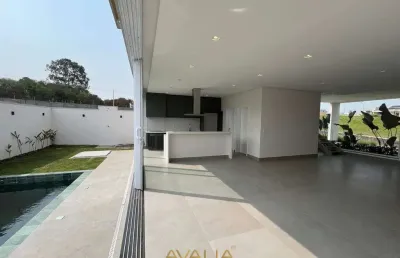 Lindo sobrado com piscina e 3 suítes a venda no condomínio london em indaiatuba