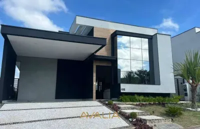 Casa a venda com 4 suítes no condomínio maison du parc - indaiatuba