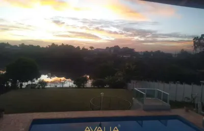 Chácara a venda com vista para o lago no condomínio colinas do mosteiro de itaici - indaiatuba
