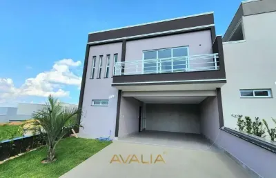 Casa em condomínio fechado com 3 quartos à venda no Loteamento Park Gran Reserve, Indaiatuba 